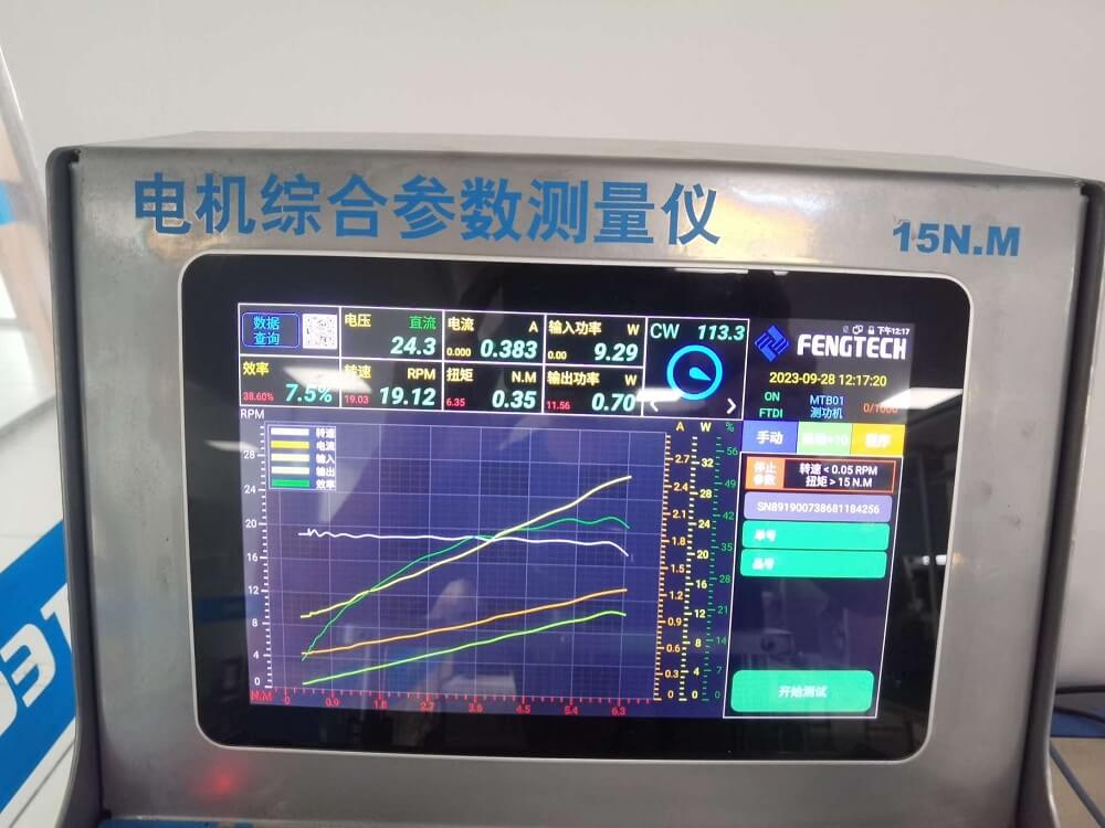 TT-BL60 parameter test