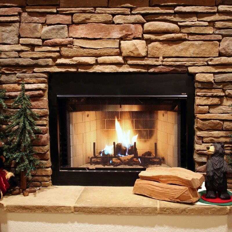 fireplace