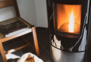 pellet stove