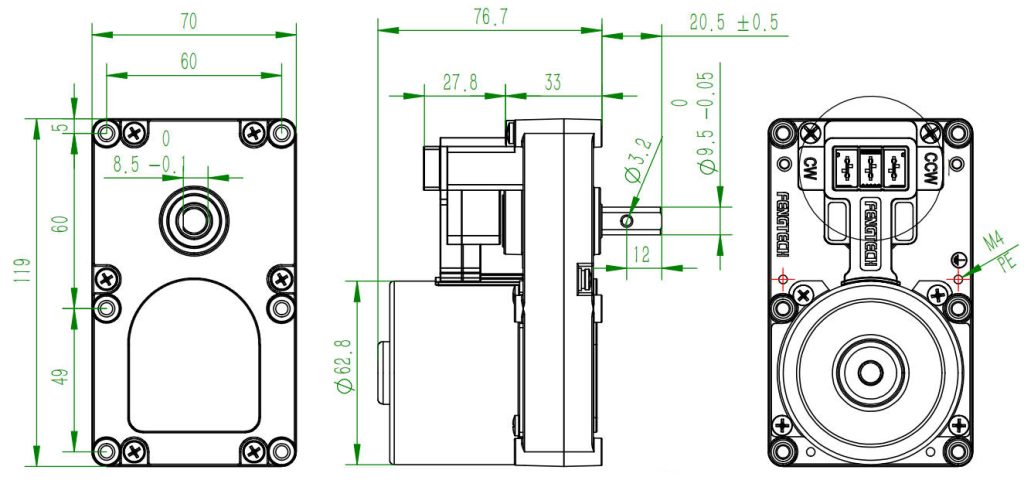 Custom Kebab Machine Motor Manufacturer - Fengtech